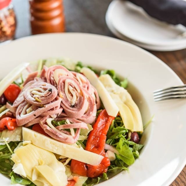 Grandma's Traditional Chopped Antipasto Salad.