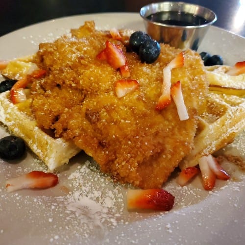 Chicken & Waffle.