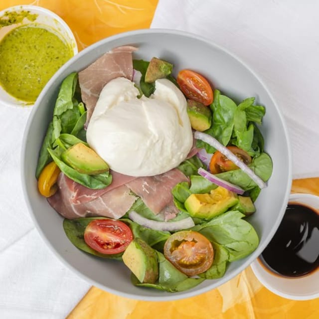 Burrata Salad.